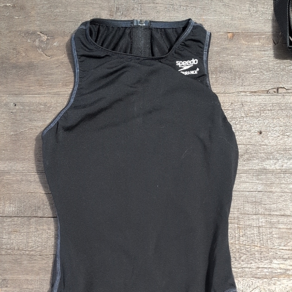 Speedo Endurance Women's Black One Piece Swimsuit